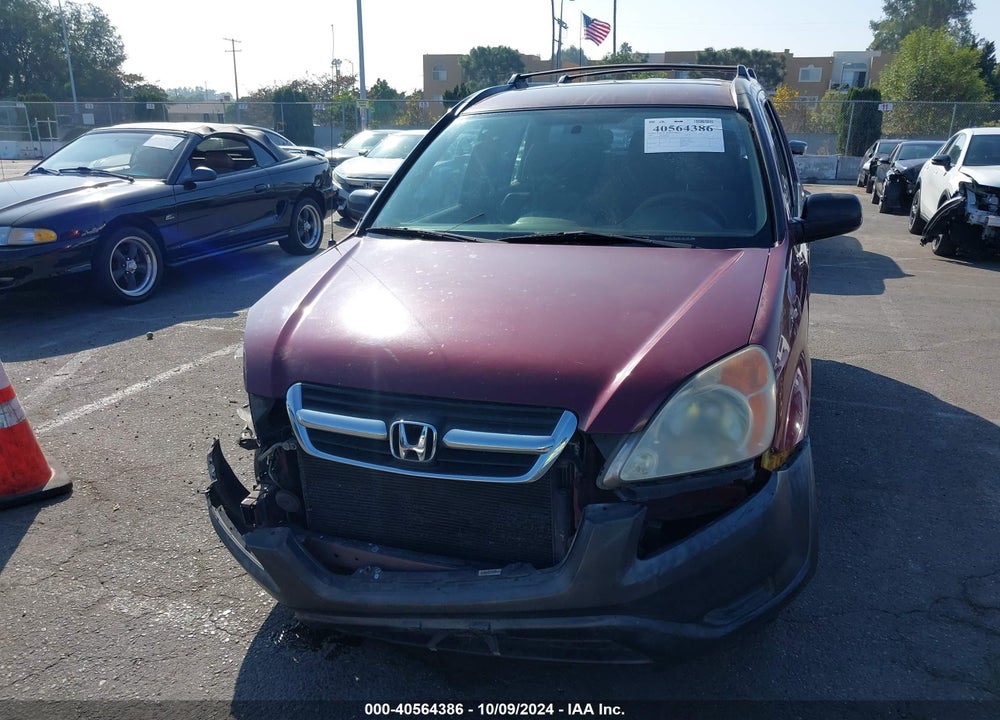 2002 HONDA CR-V LX VIN: JHLRD68442C022884