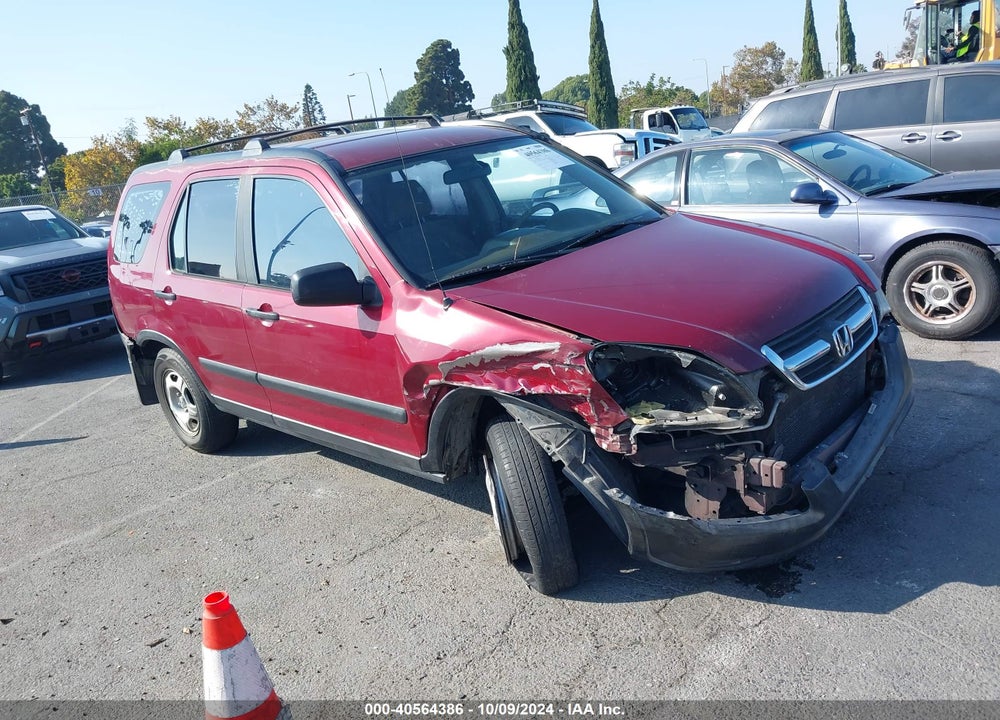 2002 HONDA CR-V LX VIN: JHLRD68442C022884