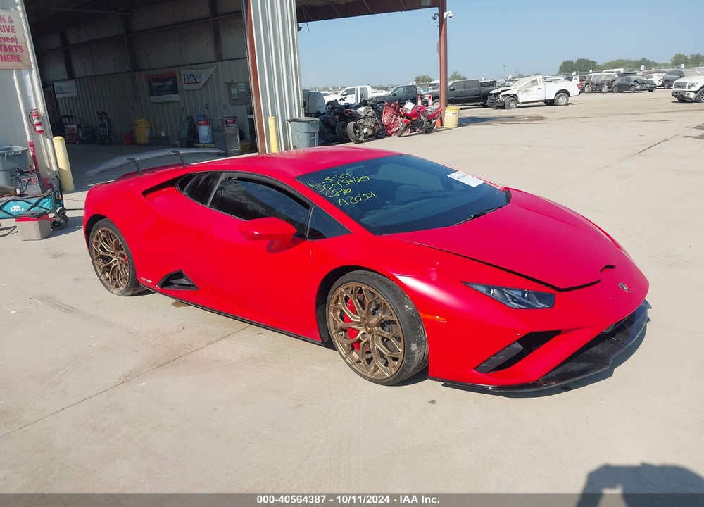 2022 LAMBORGHINI HURACAN EVO RWD VIN: ZHWUF5ZF7NLA20301