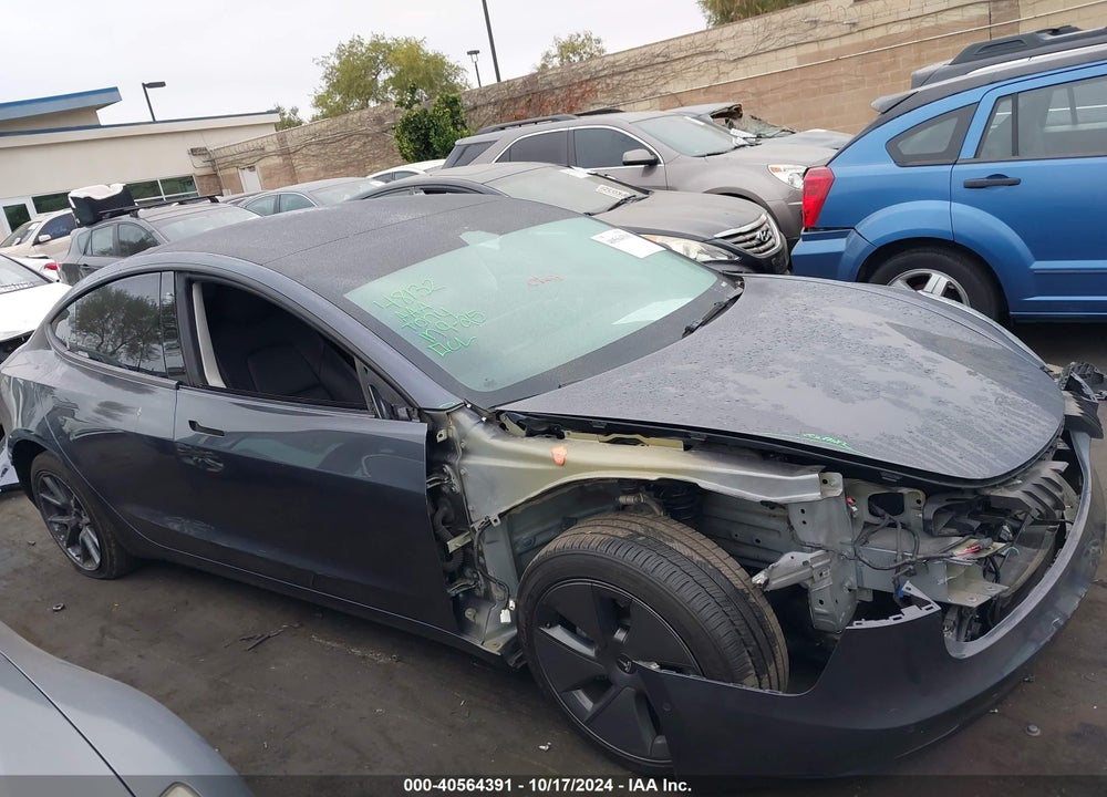 2022 TESLA MODEL 3 REAR-WHEEL DRIVE VIN: 5YJ3E1EA8NF316082