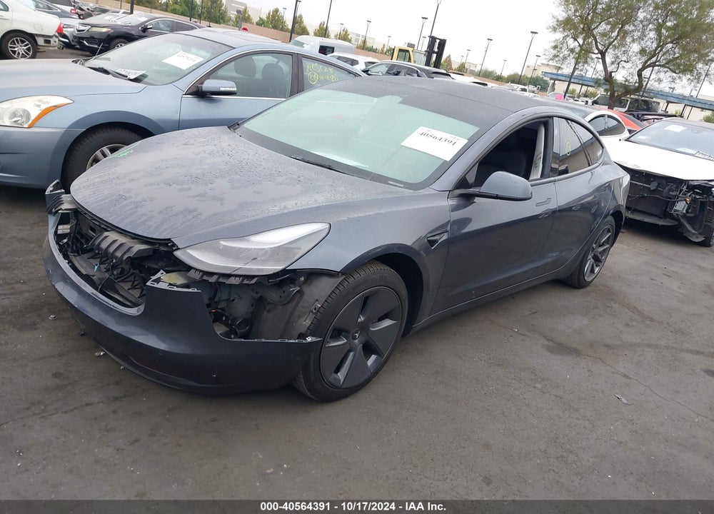 2022 TESLA MODEL 3 REAR-WHEEL DRIVE VIN: 5YJ3E1EA8NF316082