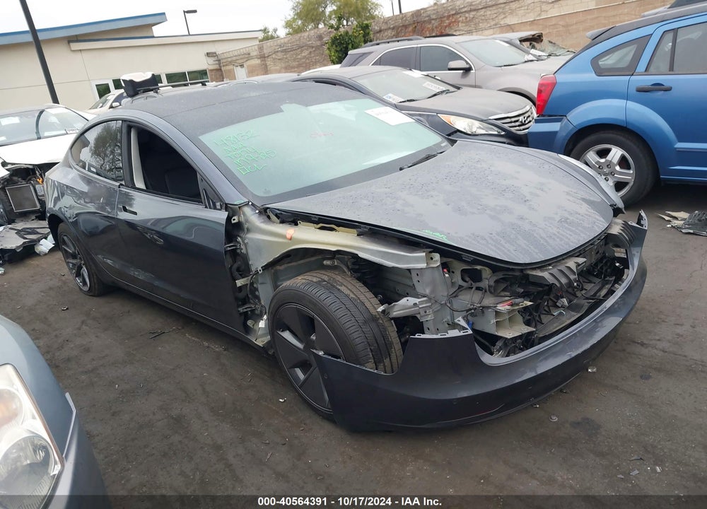 2022 TESLA MODEL 3 REAR-WHEEL DRIVE VIN: 5YJ3E1EA8NF316082
