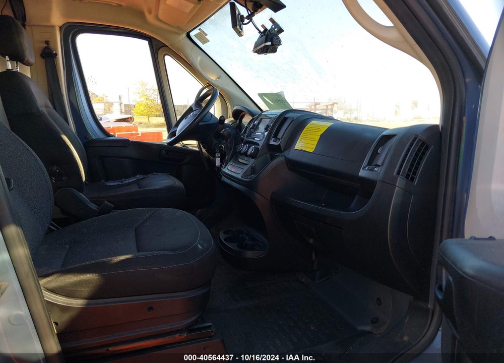 2019 RAM PROMASTER 3500 CARGO VAN HIGH ROOF 159 WB EXT VIN: 3C6URVJG5KE564583