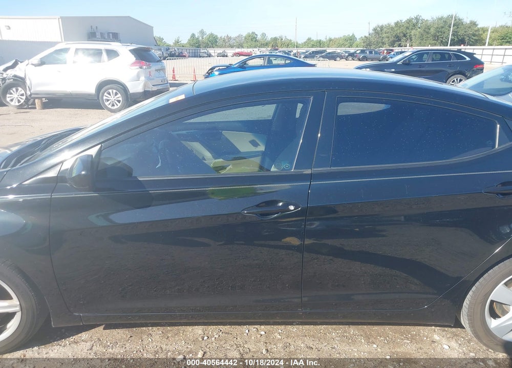 2013 HYUNDAI ELANTRA GLS VIN: 5NPDH4AE4DH442512