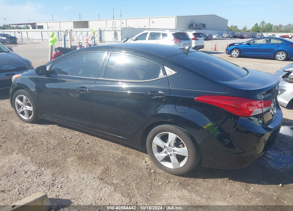 2013 HYUNDAI ELANTRA GLS VIN: 5NPDH4AE4DH442512