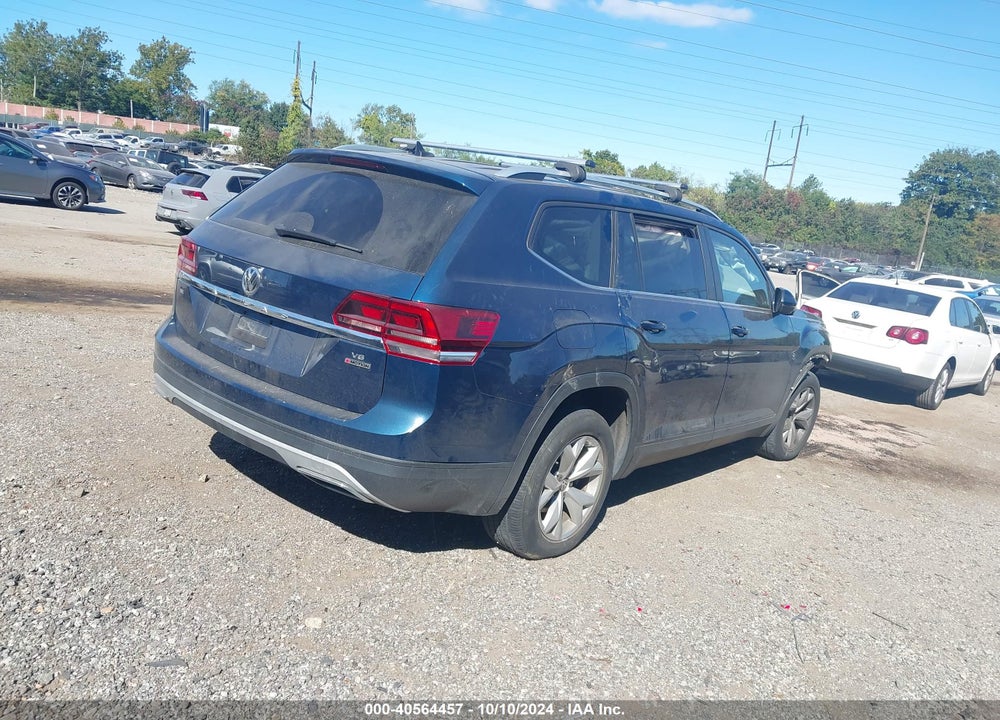 2019 VOLKSWAGEN ATLAS 3.6L V6 SE W/TECHNOLOGY VIN: 1V2UR2CA8KC564602