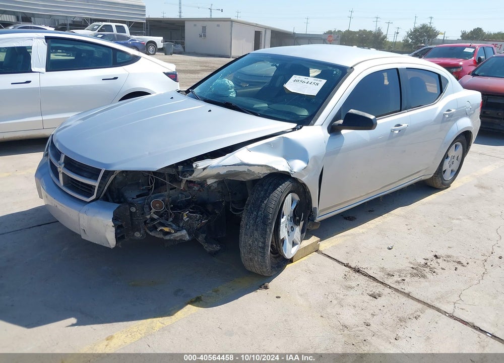 2010 DODGE AVENGER VIN: 1B3CC4FBXAN170263