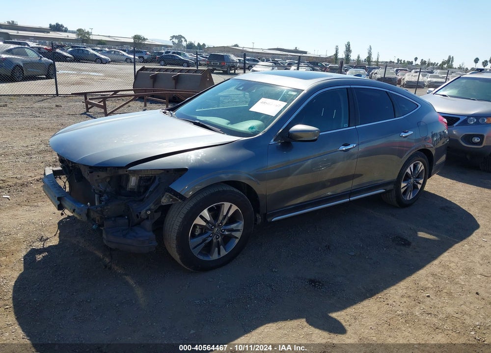 2013 HONDA CROSSTOUR EX-L V6 VIN: 5J6TF1H54DL002169