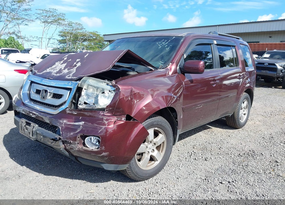 2011 HONDA PILOT EX-L VIN: 5FNYF3H54BB005970