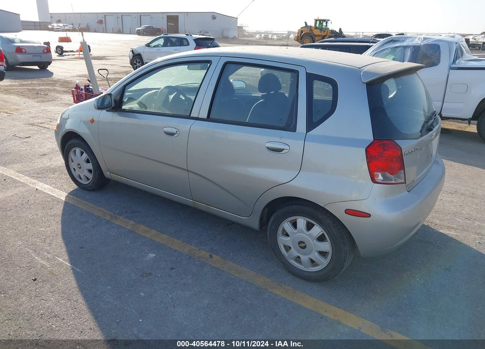 2004 CHEVROLET AVEO LS VIN: KL1TJ62634B162009