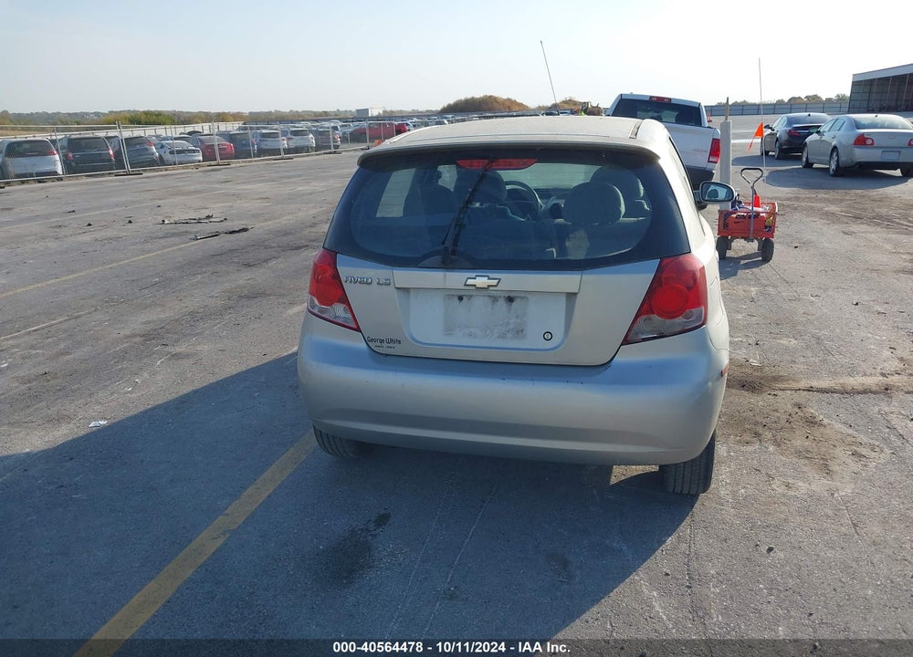 2004 CHEVROLET AVEO LS VIN: KL1TJ62634B162009