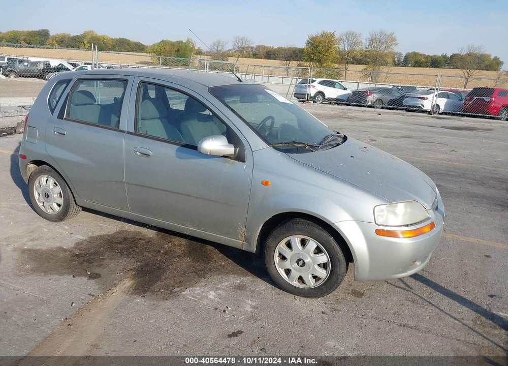 2004 CHEVROLET AVEO LS VIN: KL1TJ62634B162009