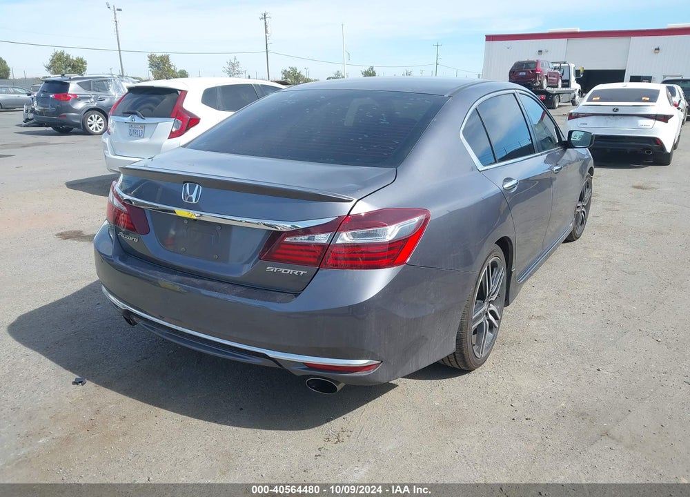 2016 HONDA ACCORD SPORT VIN: 1HGCR2F51GA157981