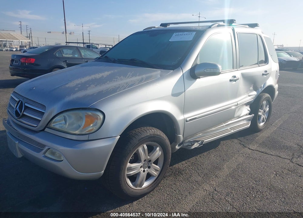 2005 MERCEDES-BENZ ML 350 4MATIC VIN: 4JGAB57E95A537301