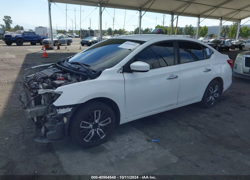 2016 NISSAN SENTRA SV VIN: 3N1AB7AP9GL681035