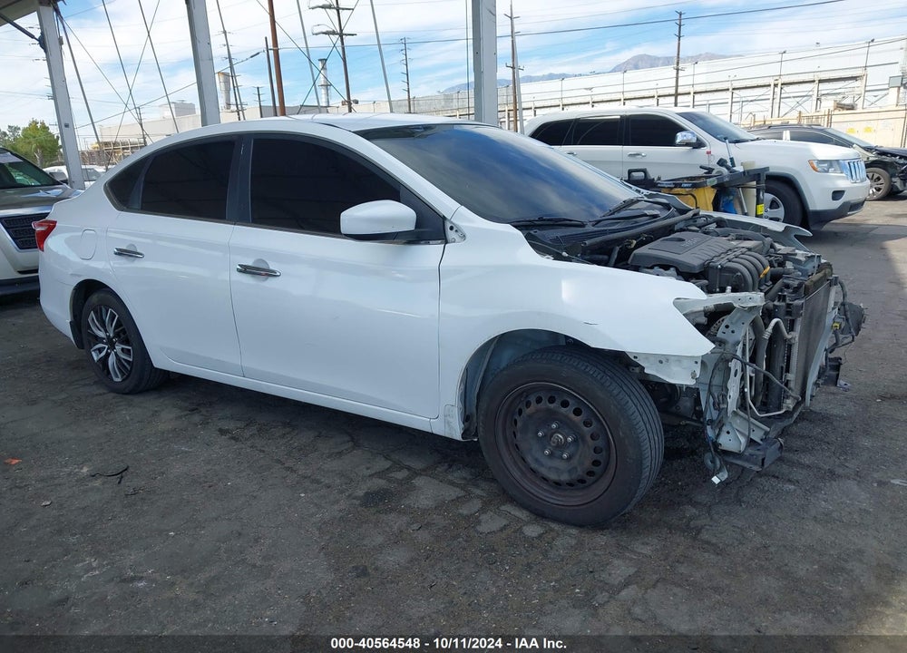2016 NISSAN SENTRA SV VIN: 3N1AB7AP9GL681035