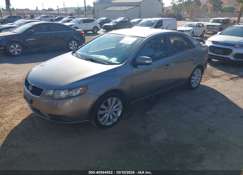 2010 KIA FORTE EX VIN: KNAFU4A25A5112588