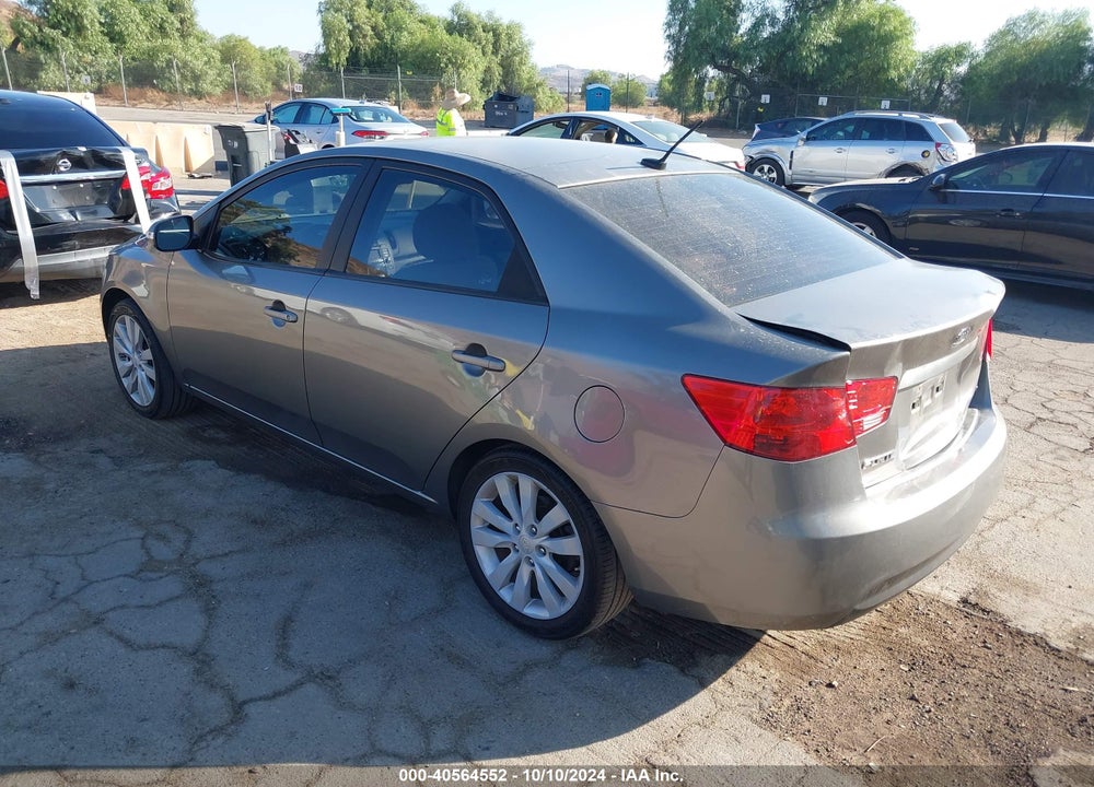 2010 KIA FORTE EX VIN: KNAFU4A25A5112588