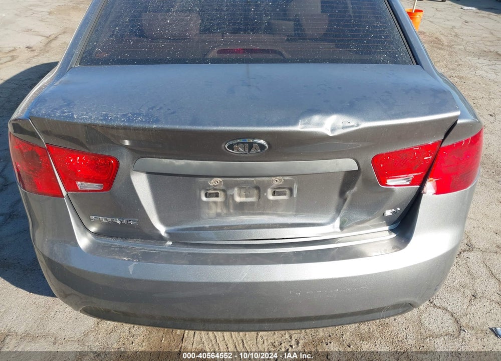 2010 KIA FORTE EX VIN: KNAFU4A25A5112588