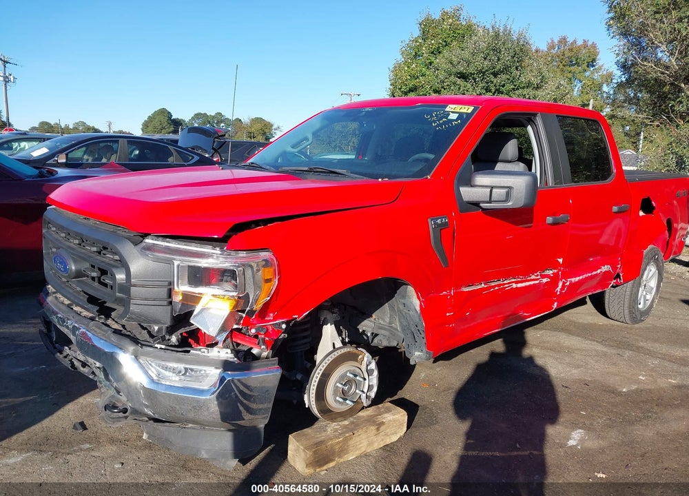 2021 FORD F-150 XL VIN: 1FTFW1E81MKE96109