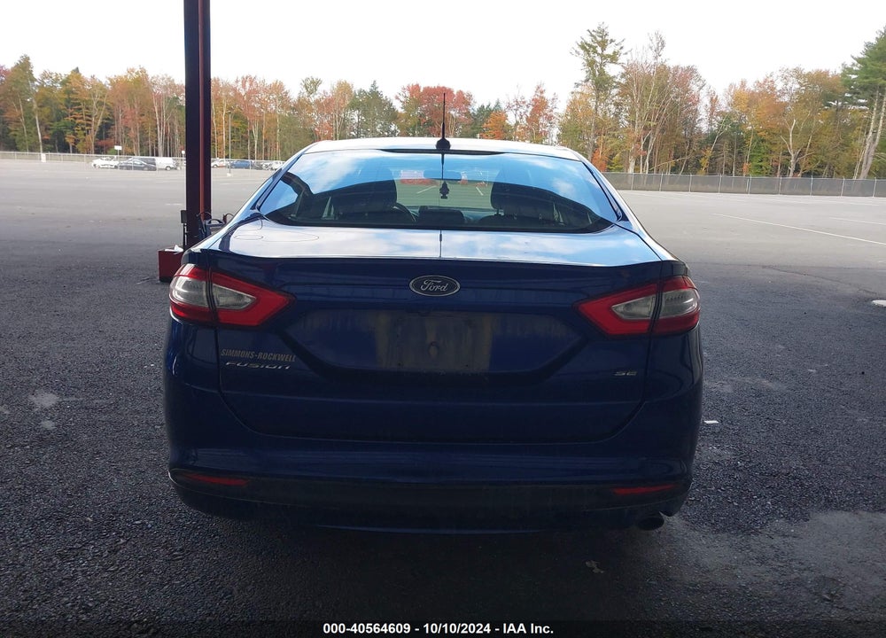 2016 FORD FUSION SE VIN: 3FA6P0H74GR312734