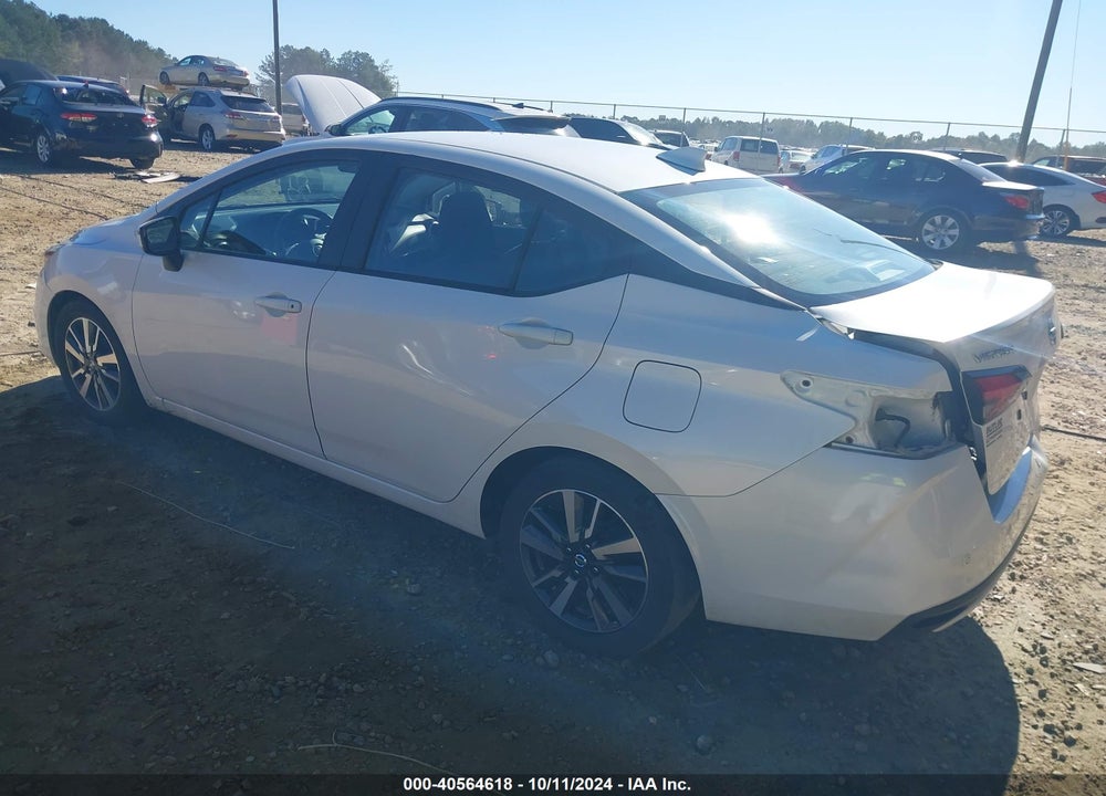 2021 NISSAN VERSA SV XTRONIC CVT VIN: 3N1CN8EV7ML886587