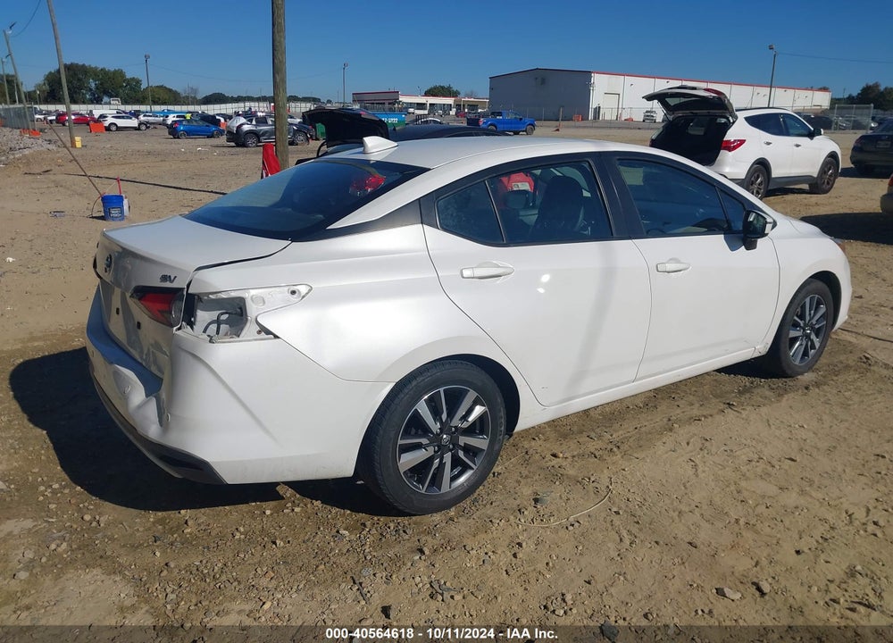 2021 NISSAN VERSA SV XTRONIC CVT VIN: 3N1CN8EV7ML886587