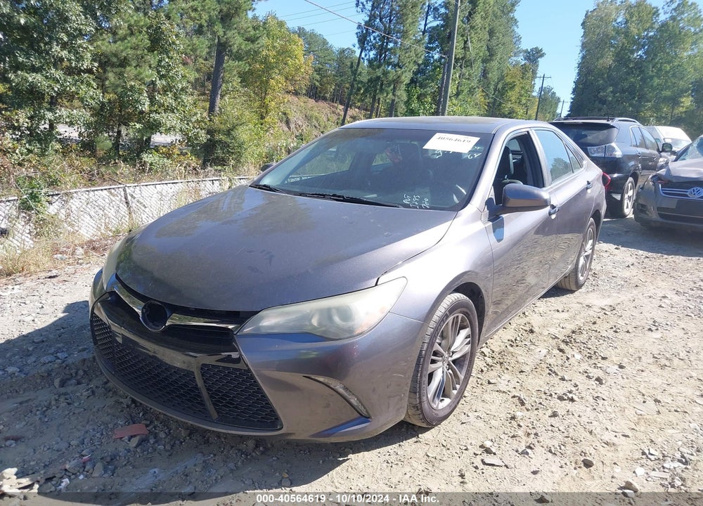 2016 TOYOTA CAMRY SE VIN: 4T1BF1FK6GU160453