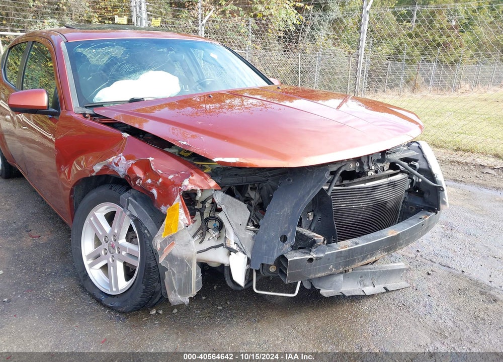 2012 DODGE AVENGER SXT VIN: 1C3CDZCB6CN235565