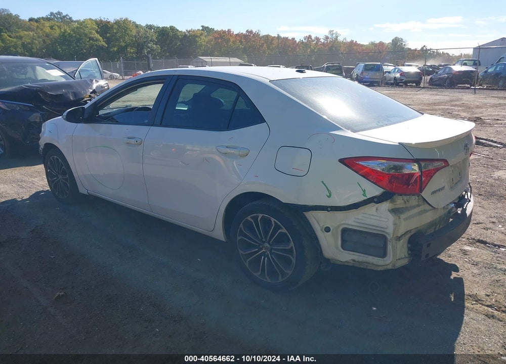 2016 TOYOTA COROLLA S PREMIUM VIN: 2T1BURHE7GC735267