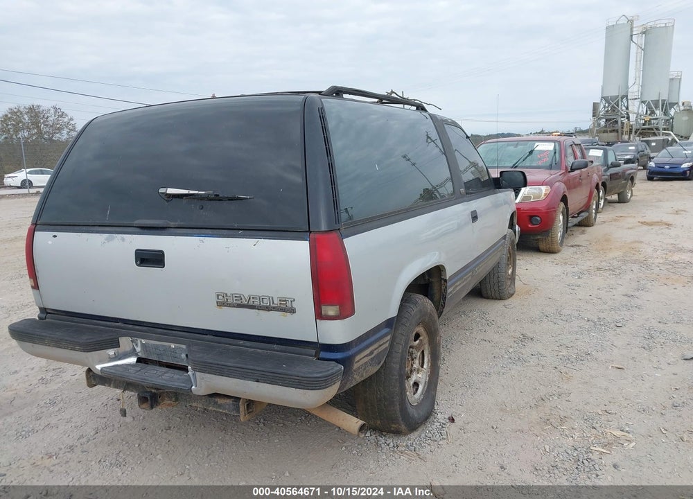 1993 CHEVROLET BLAZER K1500 VIN: 1GNEK18K2PJ393314