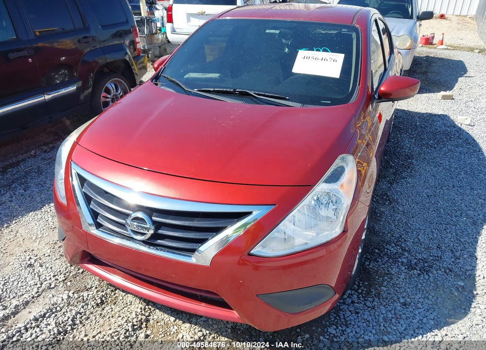 2016 NISSAN VERSA 1.6 S+ VIN: 3N1CN7AP1GL880726