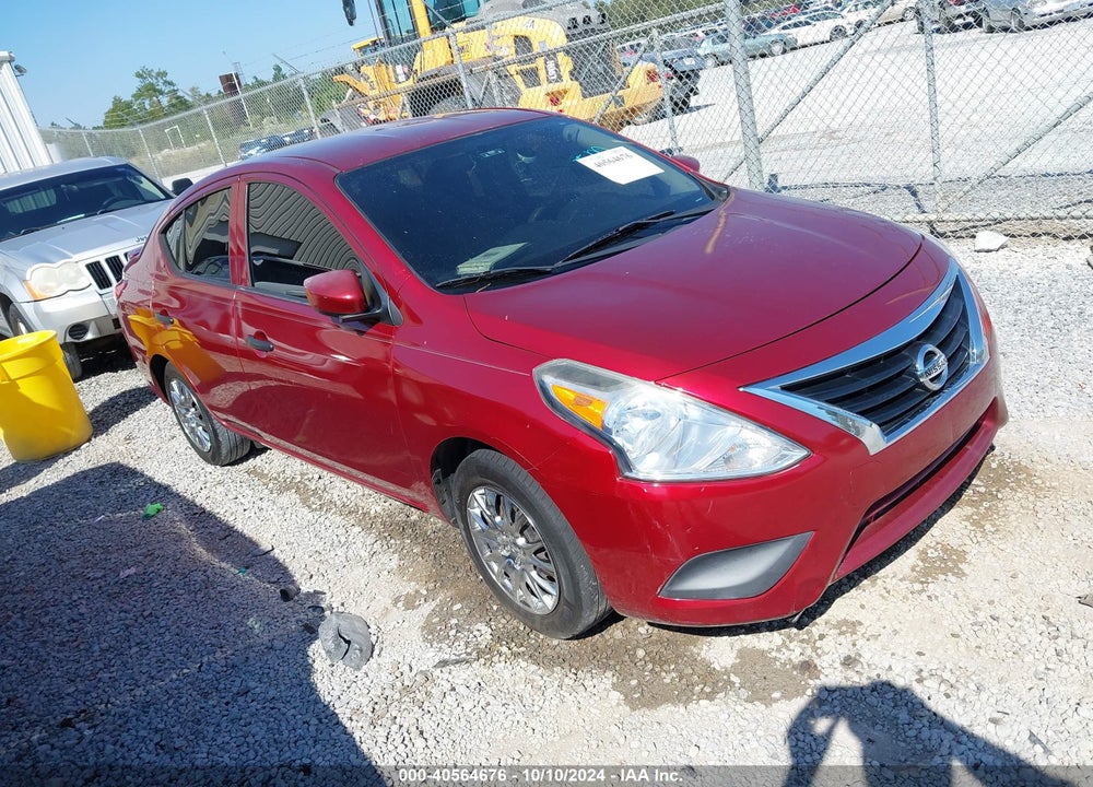 2016 NISSAN VERSA 1.6 S+ VIN: 3N1CN7AP1GL880726