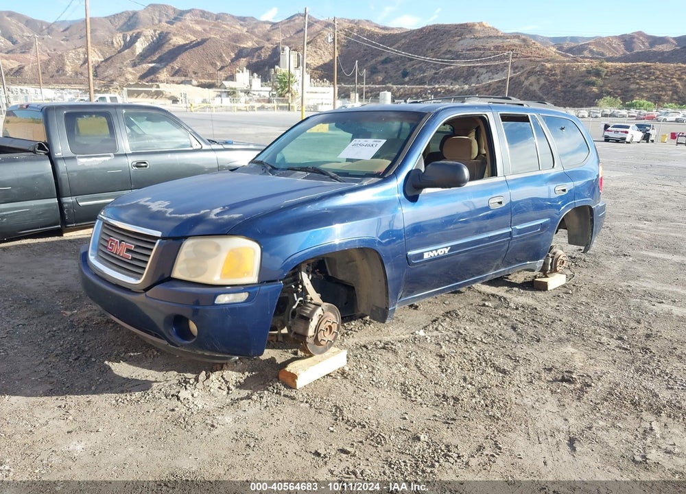 2002 GMC ENVOY SLE VIN: 1GKDS13S422255874
