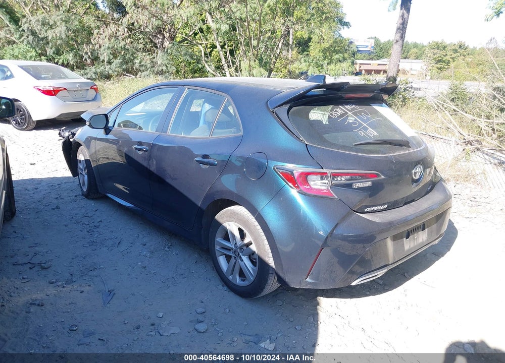 2022 TOYOTA COROLLA SE VIN: JTND4MBE7N3184814