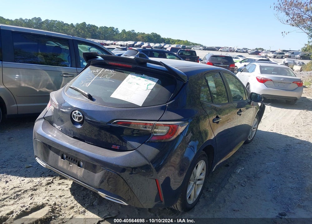 2022 TOYOTA COROLLA SE VIN: JTND4MBE7N3184814