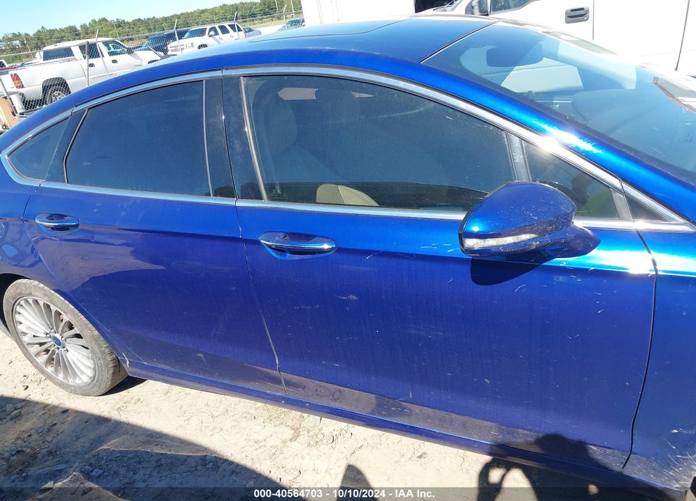 2016 FORD FUSION TITANIUM VIN: 3FA6P0K96GR151300