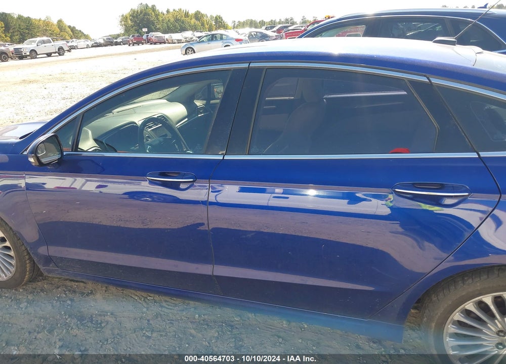 2016 FORD FUSION TITANIUM VIN: 3FA6P0K96GR151300