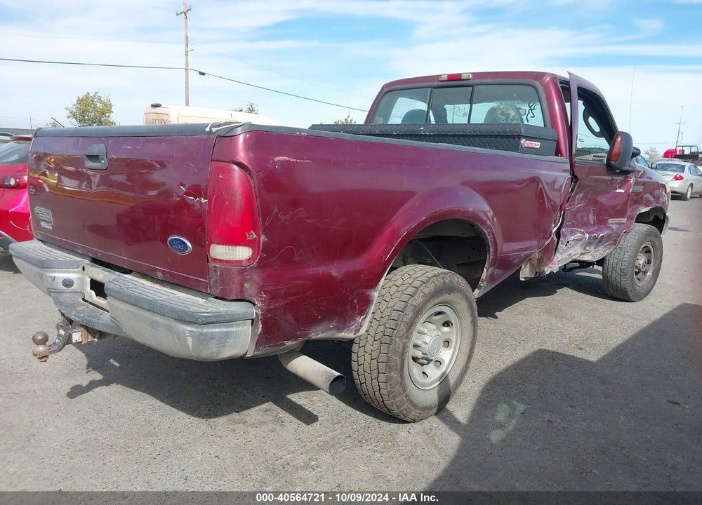 2004 FORD F-250 XL/XLT VIN: 1FTNF21PX4EC83320