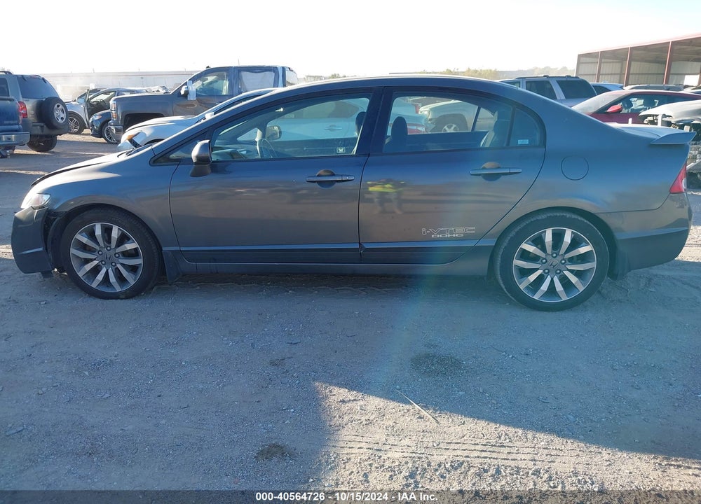 2009 HONDA CIVIC SI VIN: 2HGFA555X9H703575