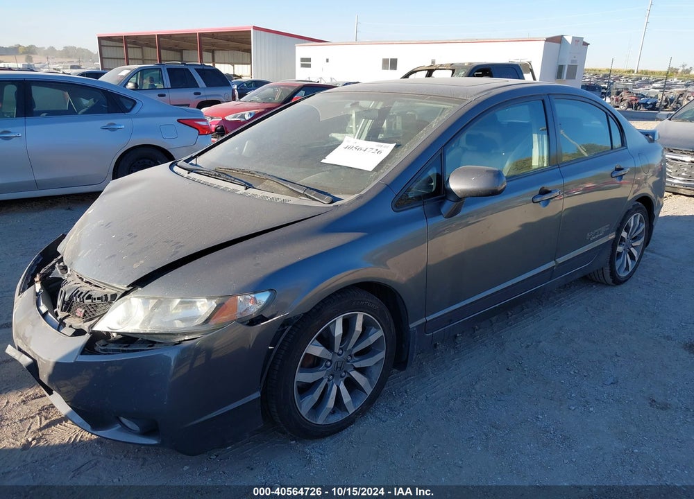 2009 HONDA CIVIC SI VIN: 2HGFA555X9H703575