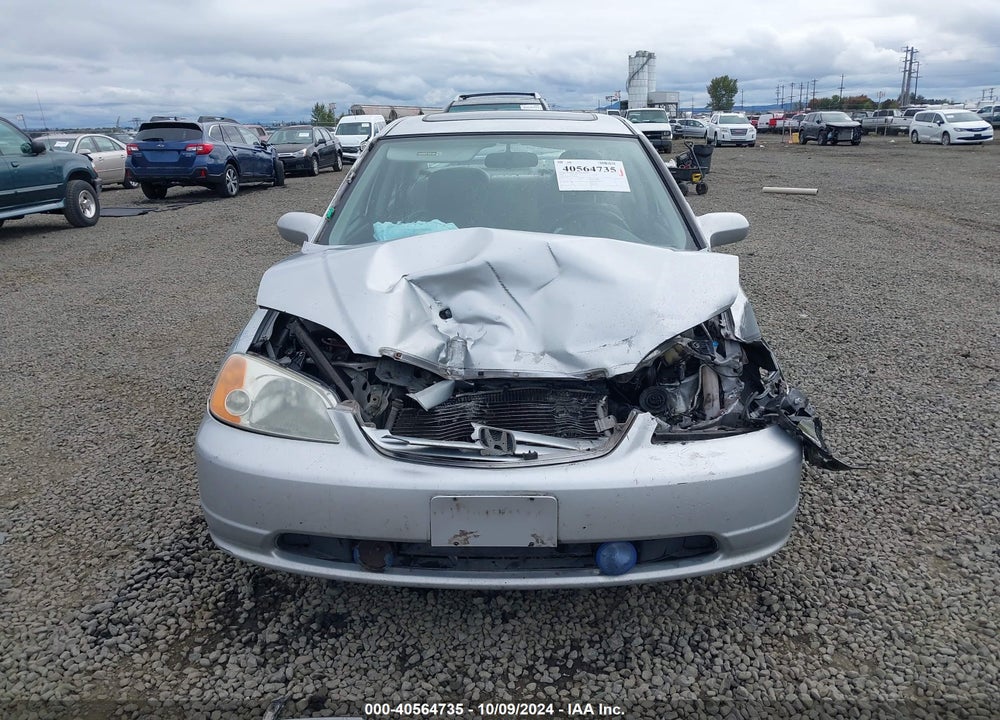 2001 HONDA CIVIC EX VIN: 2HGES25751H554795