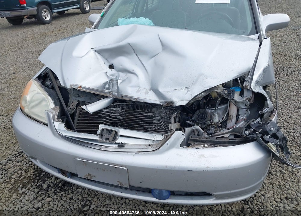 2001 HONDA CIVIC EX VIN: 2HGES25751H554795