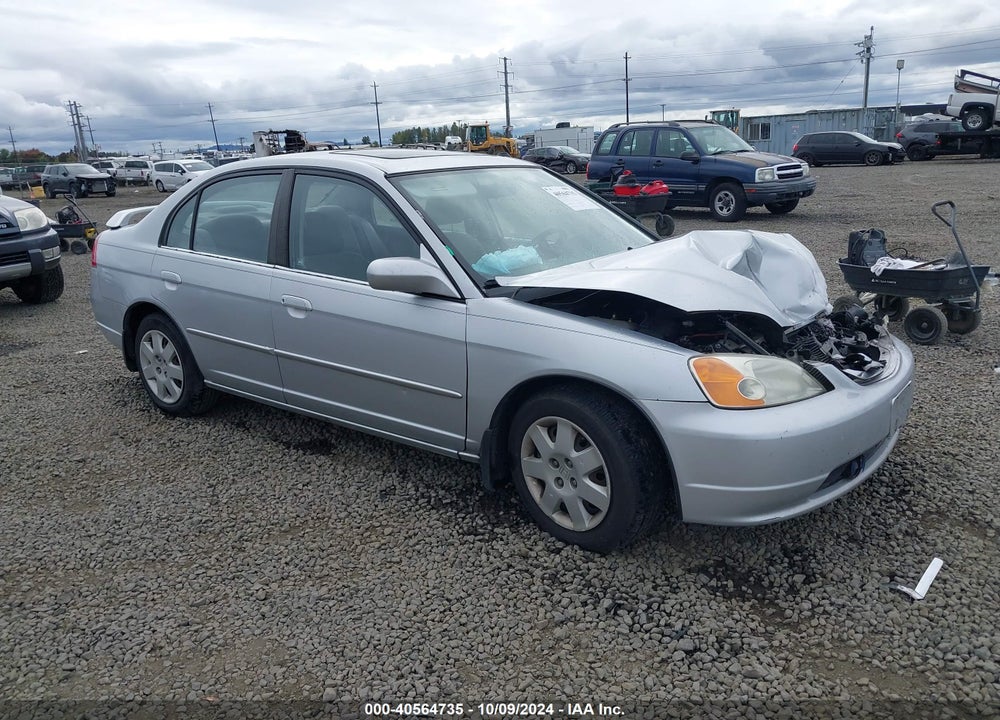 2001 HONDA CIVIC EX VIN: 2HGES25751H554795