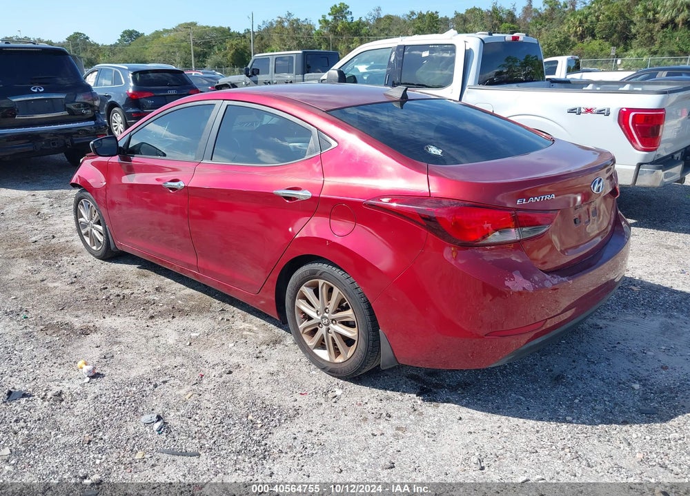 2016 HYUNDAI ELANTRA SE VIN: 5NPDH4AE1GH721162