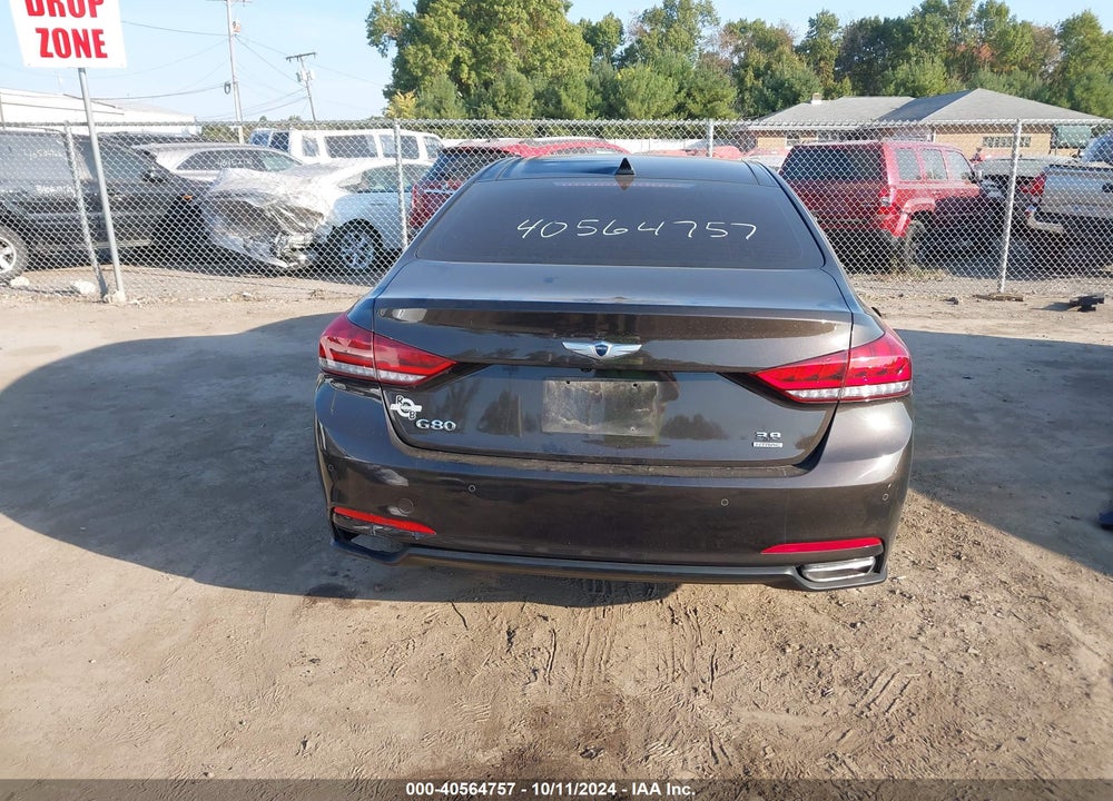 2017 GENESIS G80 3.8 TECHNOLOGY VIN: KMHGN4JE6HU206697