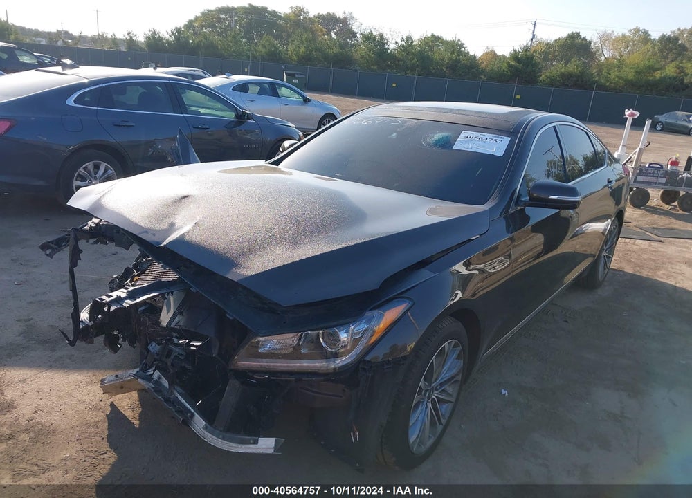 2017 GENESIS G80 3.8 TECHNOLOGY VIN: KMHGN4JE6HU206697