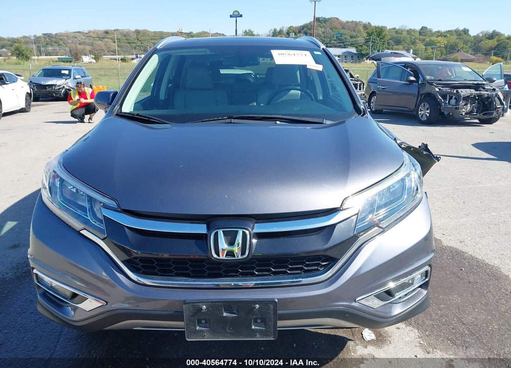 2015 HONDA CR-V EX-L VIN: 5J6RM4H78FL098734