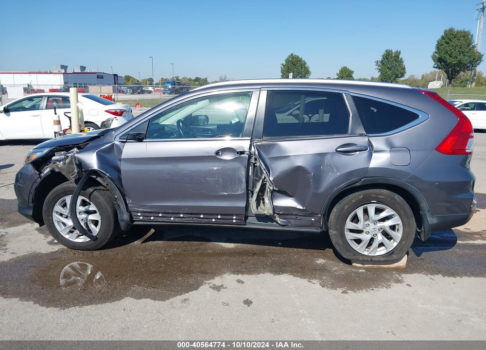 2015 HONDA CR-V EX-L VIN: 5J6RM4H78FL098734