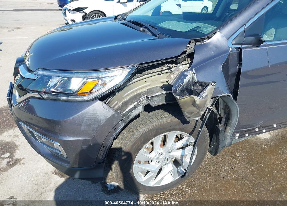 2015 HONDA CR-V EX-L VIN: 5J6RM4H78FL098734